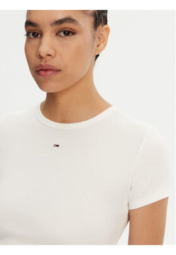 Tommy Jeans Komplet 2 t-shirtów DW0DW21430 Kolorowy Slim Fit. Materiał: bawełna. Wzór: kolorowy