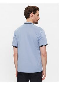 Karl Lagerfeld - KARL LAGERFELD Polo 745080 541200 Niebieski Regular Fit. Typ kołnierza: polo. Kolor: niebieski. Materiał: bawełna #5