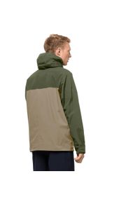 Kurtka uniwersalna męska Jack Wolfskin 13064114129. Typ kołnierza: kaptur. Kolor: wielokolorowy. Styl: klasyczny