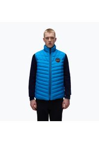 Bezrękawnik męski Napapijri A-Lapaz V. Kolor: niebieski. Długość rękawa: bez rękawów. Sport: turystyka piesza #1