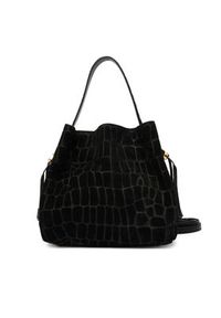 Elisabetta Franchi Torebka BS-21H-61E2-V720 Czarny. Kolor: czarny. Materiał: zamszowe, skórzane #3