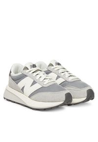 New Balance Sneakersy U370AH Szary. Kolor: szary. Materiał: skóra, zamsz