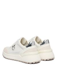 Pinko - PINKO Sneakersy GEM 15 Biały. Kolor: biały. Materiał: skóra #4