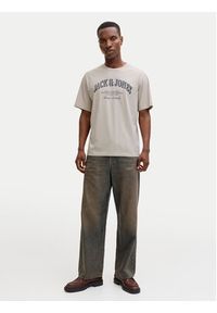 Jack & Jones T-Shirt Denver 12291213 Szary Relaxed Fit. Kolor: szary. Materiał: bawełna #7