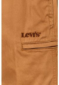 Levi's® - Levi's - Spodnie. Okazja: na spotkanie biznesowe. Kolor: żółty. Materiał: tkanina. Wzór: gładki. Styl: biznesowy #2