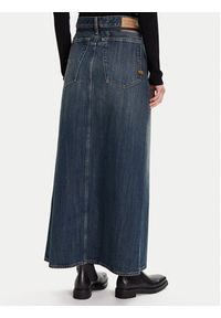 G-Star RAW - G-Star Raw Spódnica jeansowa D25979-D577 Granatowy Baggy Fit. Kolor: niebieski. Materiał: bawełna