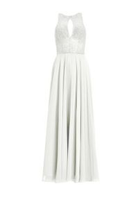 Hey Kyla Sukienka wieczorowa 5AI053HK Biały Regular Fit. Kolor: biały. Materiał: syntetyk. Styl: wizytowy #4