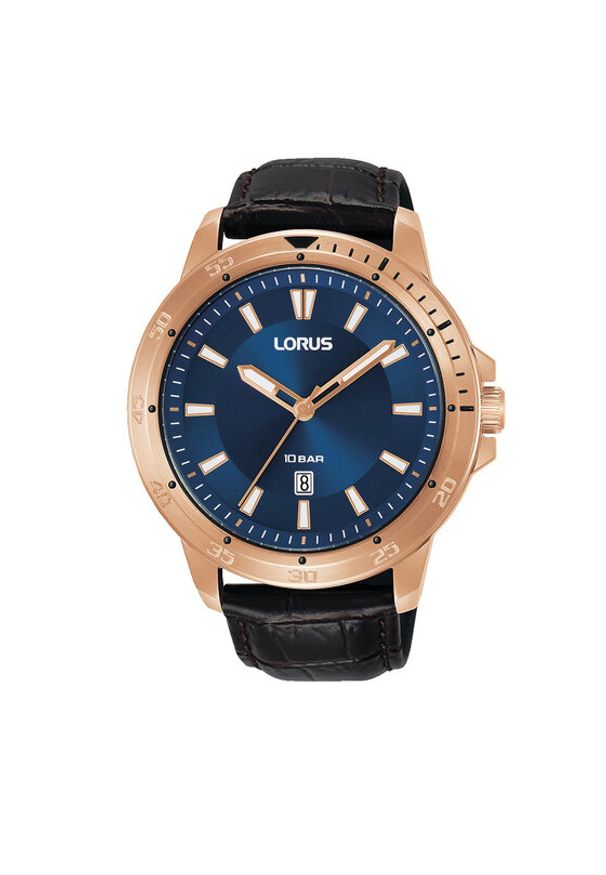 Lorus Zegarek RH920PX9 Brązowy. Kolor: brązowy