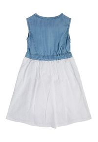 Guess Sukienka codzienna K3GK01 D3X30 Niebieski Regular Fit. Okazja: na co dzień. Kolor: niebieski. Materiał: lyocell. Typ sukienki: proste. Styl: casual #2