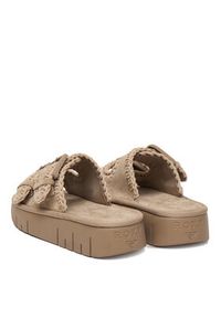Roxy Klapki CWBEOB-HY62277-10 Beżowy. Kolor: beżowy. Materiał: materiał #4
