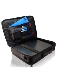 Torba na laptopa NATEC Pitbull 17.3 cali Czarno-oliwkowy. Kolor: czarny, wielokolorowy, oliwkowy. Materiał: nylon #2
