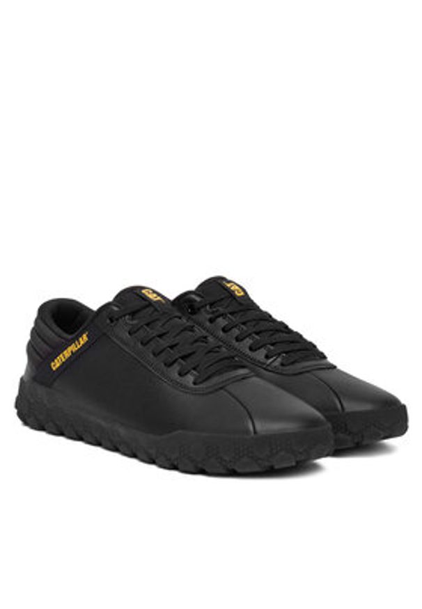 CAT Footwear Sneakersy Hex + P726259 Czarny. Kolor: czarny. Materiał: skóra