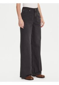 Lee Jeansy Stella 112363522 Czarny Wide Leg. Kolor: czarny