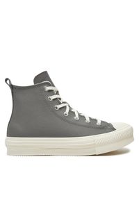 Trampki Converse. Kolor: szary. Obcas: na platformie #1