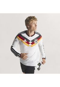 Adidas - Koszulka z długim rękawem Germany 26 Home Authentic. Kolor: biały. Długość rękawa: długi rękaw. Technologia: ClimaCool (Adidas). Długość: długie. Sport: piłka nożna #1