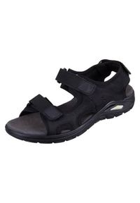 Buty do chodzenia męskie Lowa Urbano. Zapięcie: rzepy. Kolor: czarny. Materiał: materiał. Sport: turystyka piesza