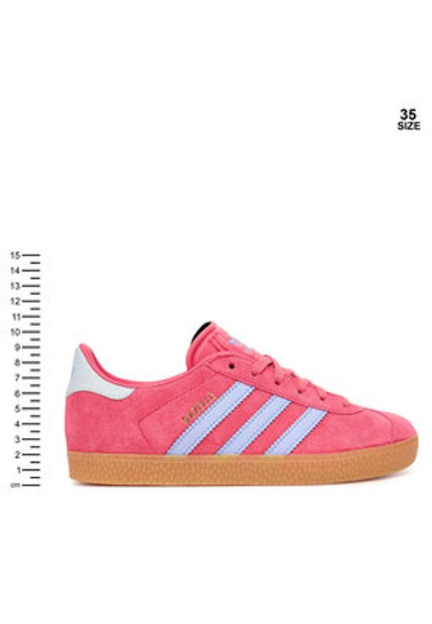 Adidas - adidas Sneakersy Gazelle JR5941 Różowy. Kolor: różowy. Materiał: skóra, zamsz. Model: Adidas Gazelle