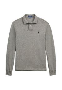 Polo Ralph Lauren Polo 710681126003 Szary Slim Fit. Typ kołnierza: polo. Kolor: szary. Materiał: bawełna #7