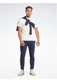 Reebok Spodnie dresowe Identity H49681 Granatowy Regular Fit. Kolor: niebieski. Materiał: bawełna #2