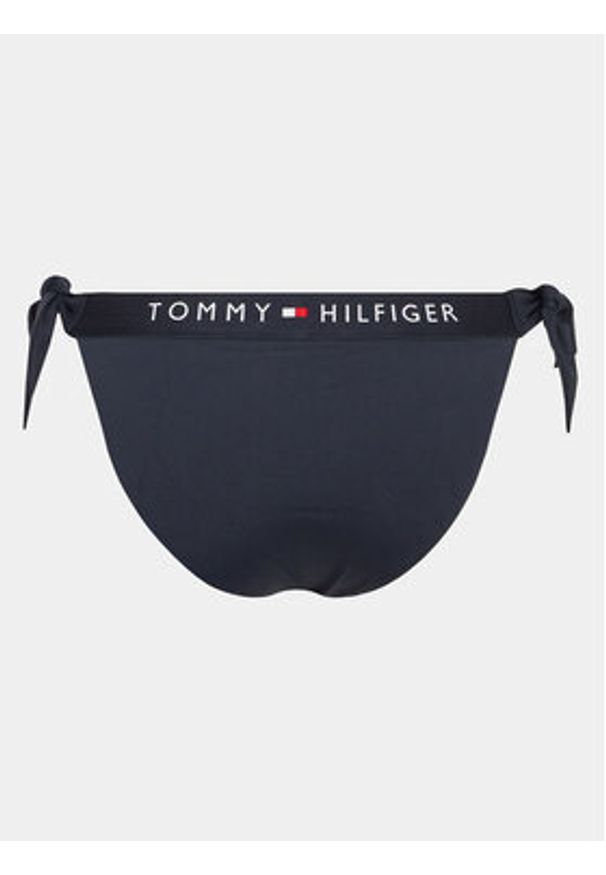 TOMMY HILFIGER - Tommy Hilfiger Dół od bikini UW0UW04497 Granatowy. Kolor: niebieski. Materiał: syntetyk