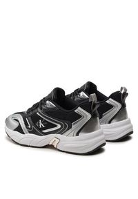 Calvin Klein Jeans Sneakersy Retro Tennis Low Lace Mh Ml Mr YW0YW01381 Czarny. Kolor: czarny #3