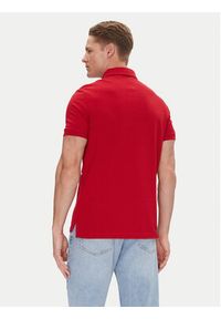 TOMMY HILFIGER - Tommy Hilfiger Polo 1985 MW0MW17770 Czerwony Regular Fit. Typ kołnierza: polo. Kolor: czerwony. Materiał: bawełna