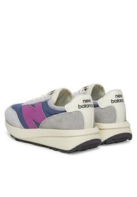 New Balance Sneakersy U370DC Granatowy. Kolor: niebieski. Materiał: skóra, zamsz #4