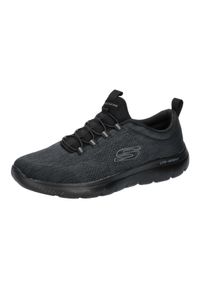 skechers - Buty SKECHERS SUMMITS - LOUVIN Czarny. Zapięcie: sznurówki. Kolor: czarny. Materiał: materiał. Szerokość cholewki: normalna. Sport: turystyka piesza