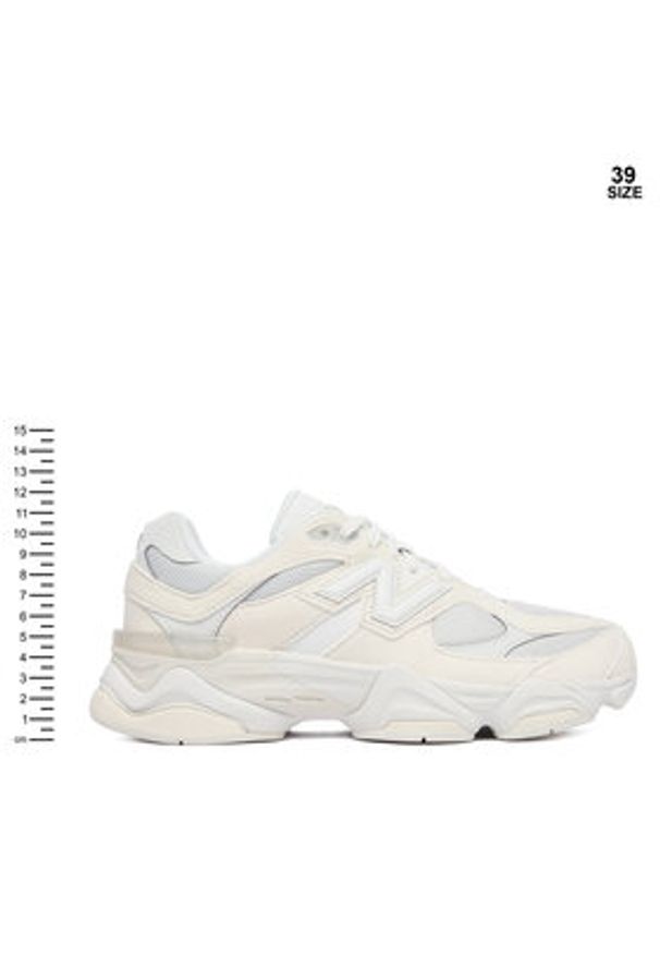New Balance Sneakersy GC9060LL Beżowy jasny. Kolor: beżowy. Materiał: skóra