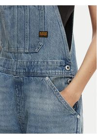 G-Star RAW - G-Star Raw Ogrodniczki D28887-D788 Niebieski Loose Fit. Kolor: niebieski. Materiał: bawełna #2