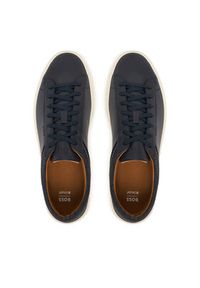 BOSS Sneakersy Kieran 50563591 Granatowy. Kolor: niebieski. Materiał: skóra #3