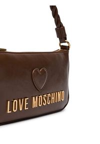 Love Moschino - LOVE MOSCHINO Torebka JC4132PP1PL1130A Brązowy. Kolor: brązowy. Materiał: skórzane #3