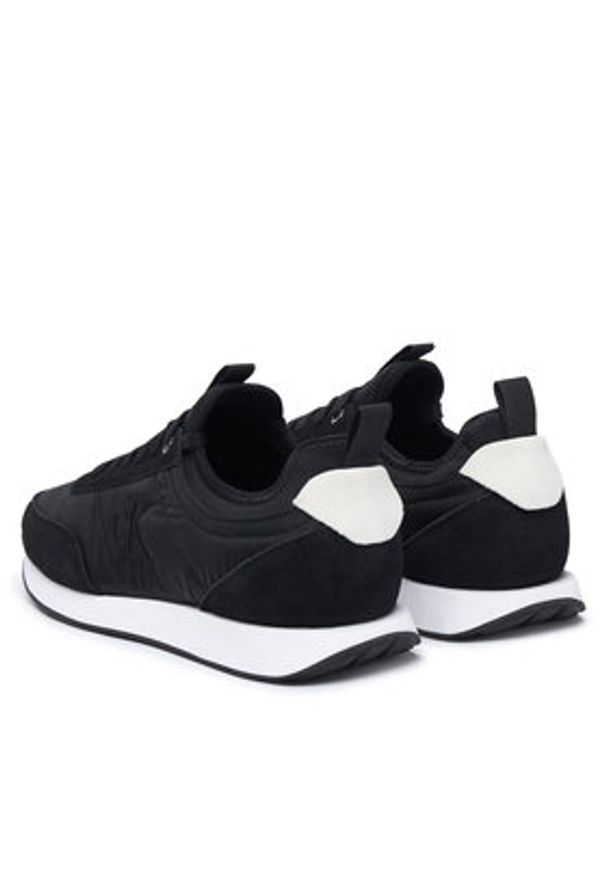 Calvin Klein Sneakersy Retro Runner YM0YM01414 Czarny. Kolor: czarny. Materiał: materiał