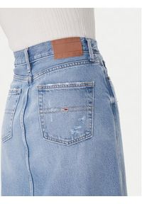 Tommy Jeans Spódnica jeansowa Claire Midi Skirt Bi8036 DW0DW21292 Niebieski Regular Fit. Kolor: niebieski. Materiał: bawełna #5