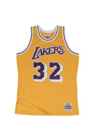 Mitchell & Ness - Koszulka Nba Los Angeles Lakers Magic Johnson. Kolor: żółty. Sport: koszykówka #1