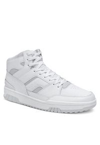 Shaq - SHAQ Buty do koszykówki BREAKER MID AQ95013M-WS Biały. Kolor: biały. Materiał: skóra. Sport: koszykówka #3