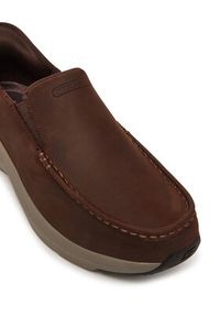 skechers - Skechers Półbuty Oswin 204866 Brązowy. Kolor: brązowy. Materiał: skóra, nubuk #4