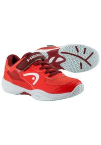 Buty tenisowe dziecięce Head Sprint Velcro 3.0. Kolor: czerwony, wielokolorowy, pomarańczowy, biały. Sport: tenis, bieganie