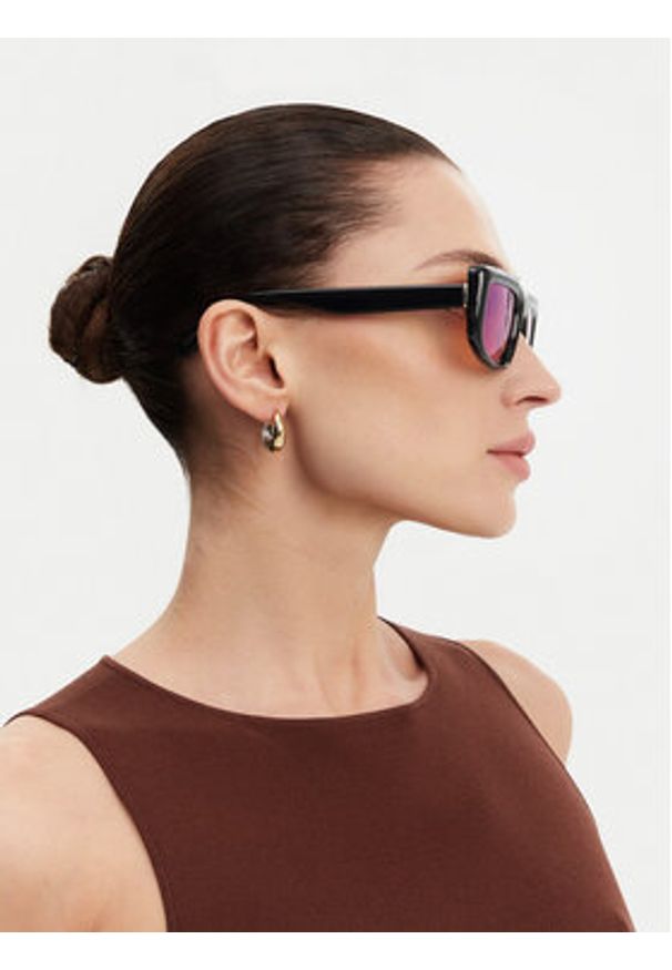 Guess Okulary przeciwsłoneczne GU00138 Czarny. Kolor: czarny