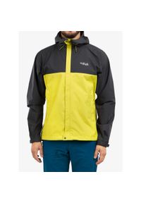 Kurtka przeciwdeszczowa męska Rab Downpour Eco Jacket. Kolor: żółty #1