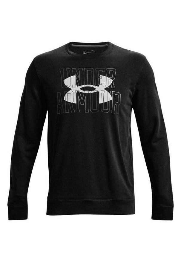 Bluza treningowa męska Under Armour Rival Terry Logo Crew. Kolor: czarny