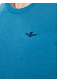 Aeronautica Militare Sweter 231MA1424L494 Niebieski Regular Fit. Kolor: niebieski. Materiał: bawełna #5