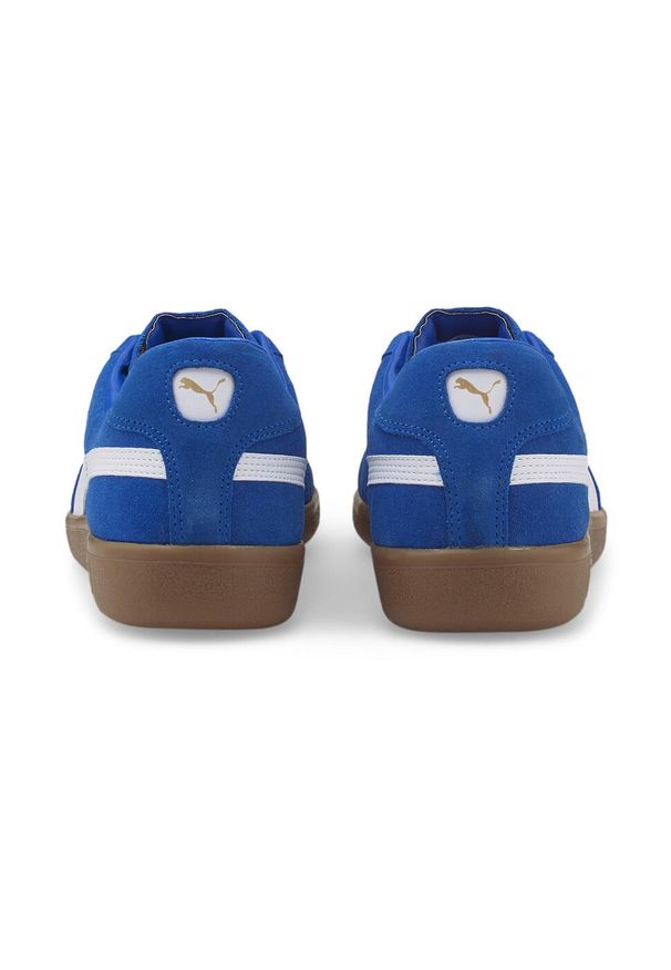 Puma - Buty PUMA do piłki ręcznej PUMA Royal White Gum Blue Beige. Kolor: niebieski, beżowy, wielokolorowy, biały. Materiał: guma. Sezon: lato. Sport: piłka ręczna