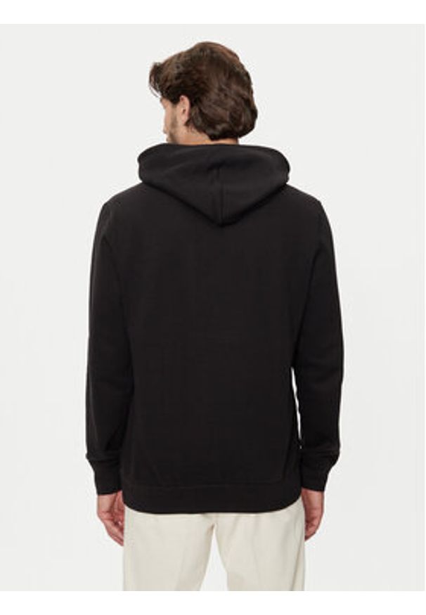 TOMMY HILFIGER - Tommy Hilfiger Bluza Essential MW0MW37230 Czarny Regular Fit. Kolor: czarny. Materiał: syntetyk, bawełna