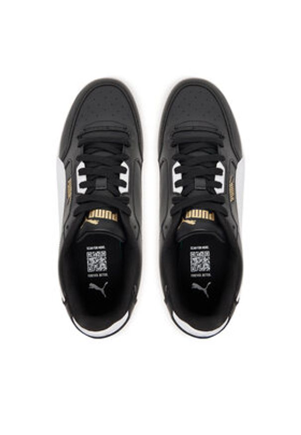 Puma Sneakersy Shuffle Downtown 402596 07 Czarny. Kolor: czarny. Materiał: skóra