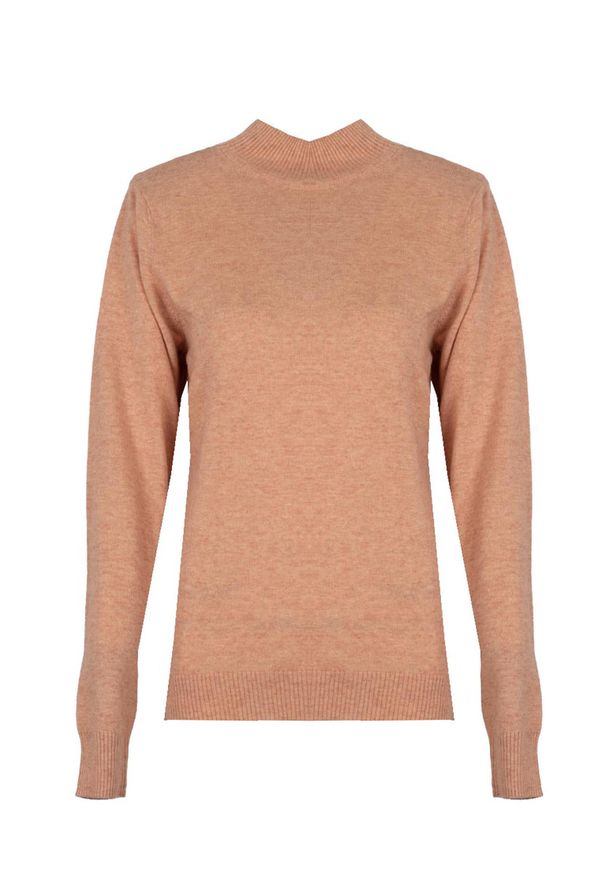 Guess Sweter | W1BR37Z2WG0 | Kobieta | Cielisty, Różowy. Okazja: na co dzień. Typ kołnierza: golf. Kolor: różowy. Materiał: poliester, nylon, wiskoza. Styl: casual