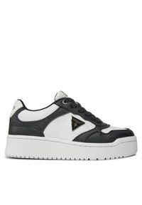 Guess Sneakersy FLJMR4 ELE12 Biały. Kolor: biały. Materiał: skóra