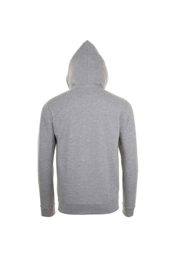 SOL'S - Bluza Z Kapturem Dla Dorosłych Unisex Stone. Typ kołnierza: kaptur. Kolor: szary