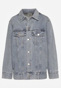 Renee - Niebieska Kurtka Jeansowa o Casualowym Fasonie Belissen. Okazja: na co dzień. Kolor: niebieski. Materiał: jeans. Styl: casual, boho #7