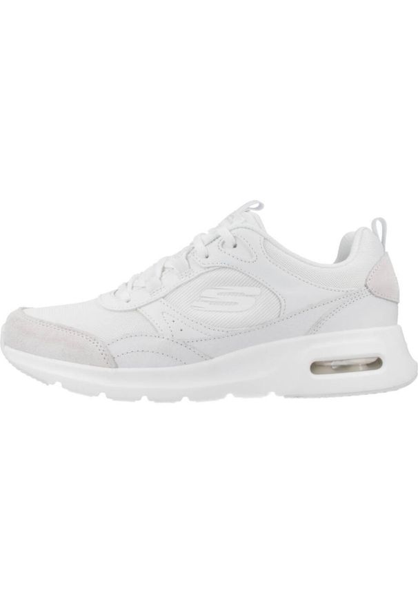 skechers - Tenisówki Skechers Model Skech-air Court Kolor Biały. Kolor: biały. Materiał: tkanina, skóra